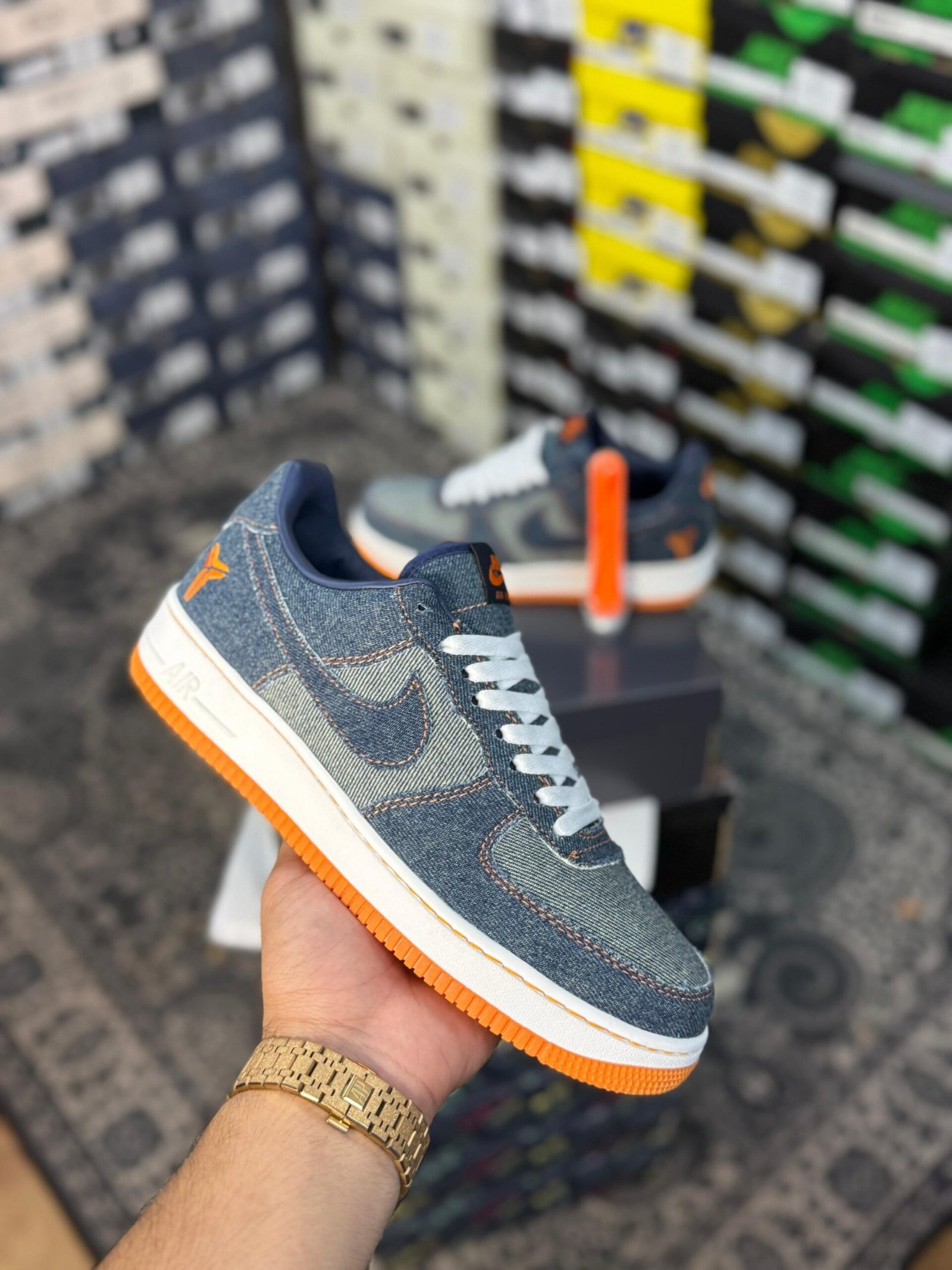 NIKE AIRFORCE 1 LOW KOBE BRYANT PROTO DENIM 🔥