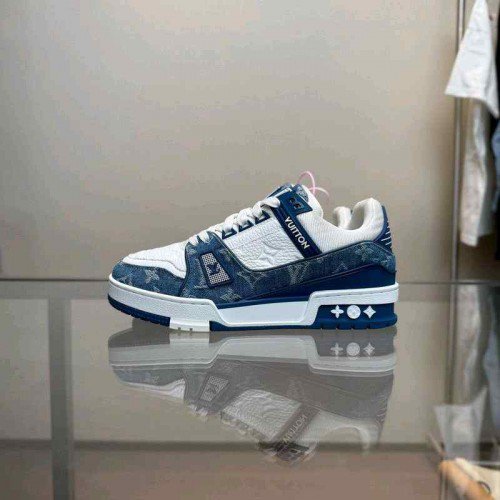 Louis Vuitton LV Trainer Denim Blue 212