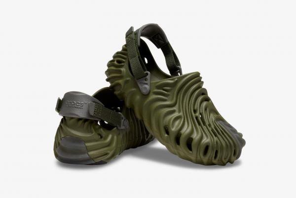 Alternative view of Crocs Salehe Bembury The Pollex Clog Olive Green With og box and carry bag