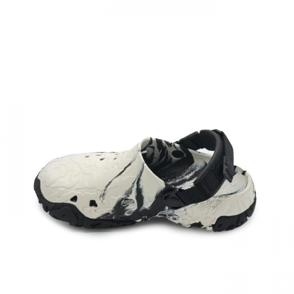 Alternative view of Crocs All-Terrain Atlas Clogs White Black With Og Box And Carry Bag