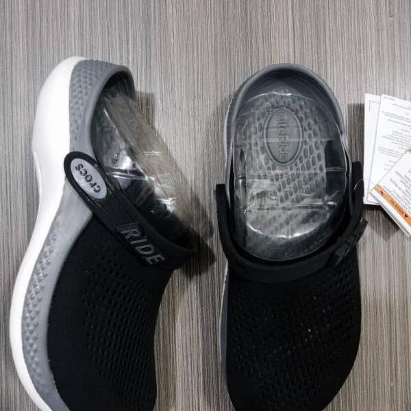 Crocs lite ride 360 White sole carry bag og box