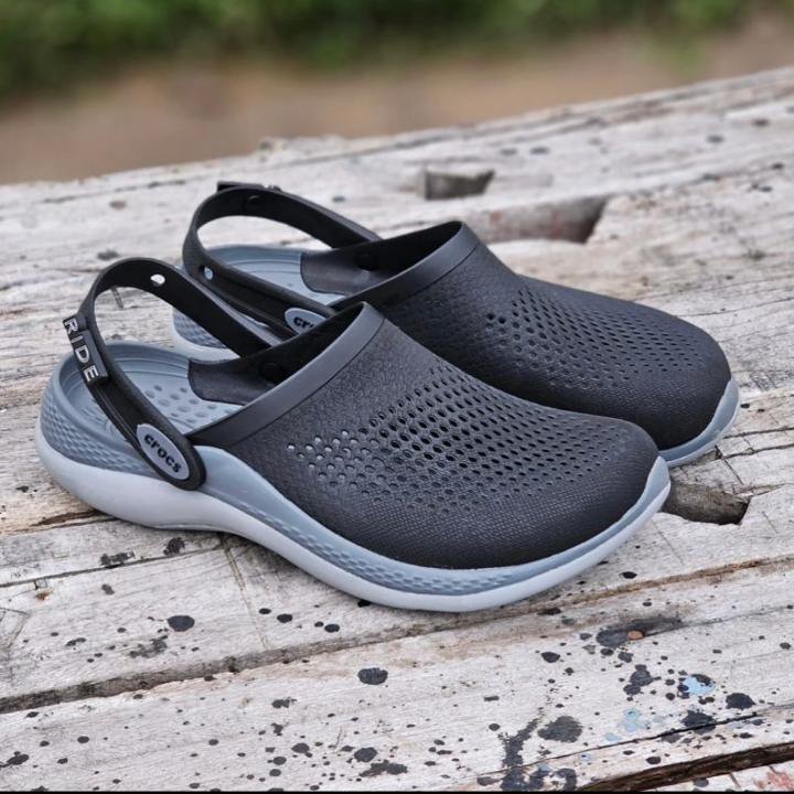 Crocs lite ride 360 dark grey sole carry bag og box - Image 3