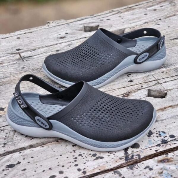 Crocs lite ride 360 dark grey sole carry bag og box