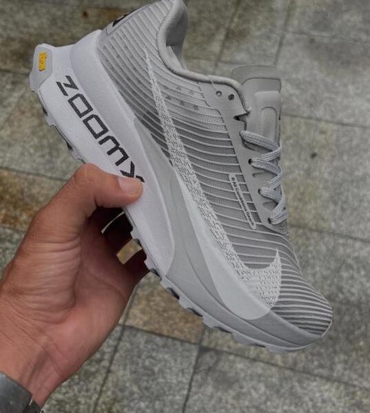 Alternative view of Nike ACG Ultrafly Trail Grey running shoes
