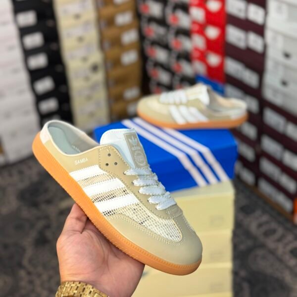 ADIDAS SAMBA MULE BEIGE 🔥