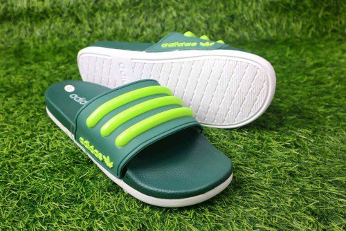 Adidas Adilette Slide Green White