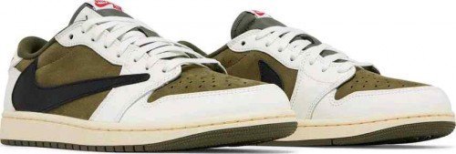 Nike Air Jordan 1 X Travis Scott Retro Low OG Sp Medium Olive - Image 5