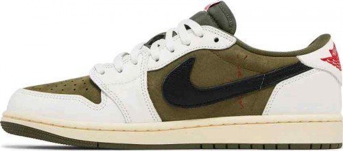 Nike Air Jordan 1 X Travis Scott Retro Low OG Sp Medium Olive - Image 6
