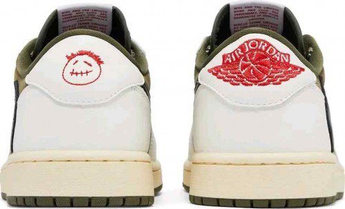 Nike Air Jordan 1 X Travis Scott Retro Low OG Sp Medium Olive - Image 4