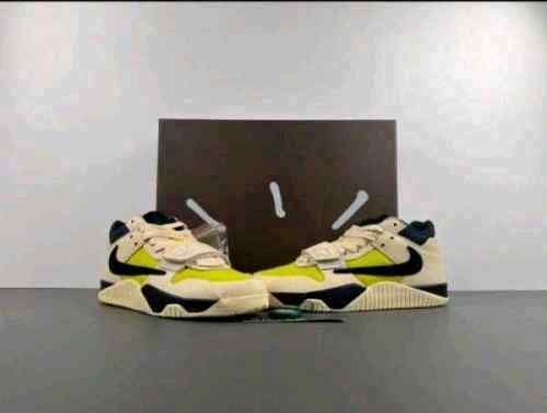 Travis Scott X Jordan Jumpman Jack Trainer Bright Cactus - Image 3