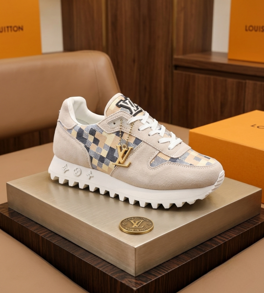 LOUIS VUITTON RUNWAY SNEAKER EMBROSSED MULTI