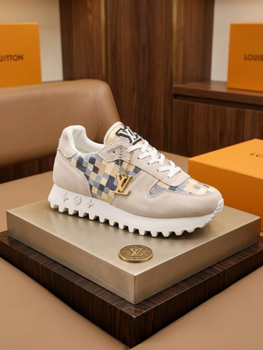 LOUIS VUITTON RUNWAY SNEAKER EMBROSSED MULTI