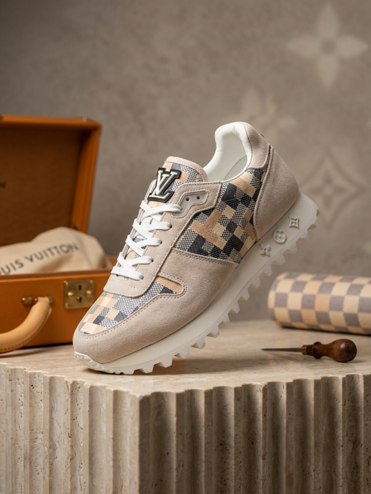 LOUIS VUITTON RUNWAY SNEAKER EMBROSSED MULTI - Image 6