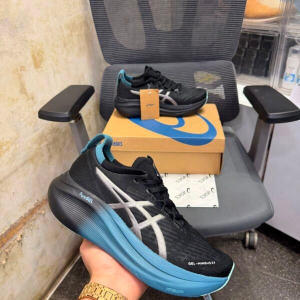 Asics Gel Nimbus 27 Black Blue